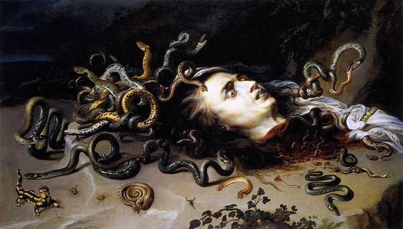 Peter Paul Rubens The Head of Medusa Norge oil painting art